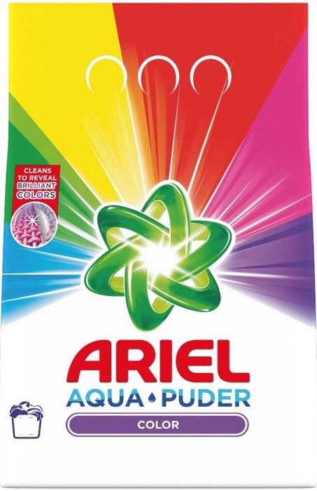 Ariel 45dávek/3.375kg Color Aqua puder | Prací prostředky - Prací prášky